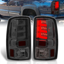 Load image into Gallery viewer, Chevrolet Suburban Tahoe 2000-2006 / GMC Yukon XL 2000-2006 / Yukon Denali 2001-2006 LED Bar Tail Lights Chrome Housing Smoke Len White Tube (Excluding Barn Door Trunks)
