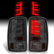 Load image into Gallery viewer, Chevrolet Suburban Tahoe 2000-2006 / GMC Yukon XL 2000-2006 / Yukon Denali 2001-2006 LED Bar Tail Lights Chrome Housing Smoke Len White Tube (Excluding Barn Door Trunks)
