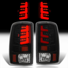 Load image into Gallery viewer, Chevrolet Suburban Tahoe 2000-2006 / GMC Yukon XL 2000-2006 / Yukon Denali 2001-2006 LED Bar Tail Lights Black Housing Clear Len Red Tube (Excluding Barn Door Trunks)
