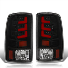 Load image into Gallery viewer, Chevrolet Suburban Tahoe 2000-2006 / GMC Yukon XL 2000-2006 / Yukon Denali 2001-2006 LED Bar Tail Lights Black Housing Clear Len Red Tube (Excluding Barn Door Trunks)
