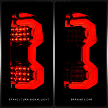 Load image into Gallery viewer, Toyota Tundra 2014-2021 LED Bar Tail Lights Black Housing Smoke Len White Tube
