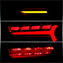 Load image into Gallery viewer, Toyota 86 FRS 2012-2020 / Subaru BRZ 2012-2020 Sequential LED Bar Tail Lights Black Housing Clear Len White Tube (Version 2)
