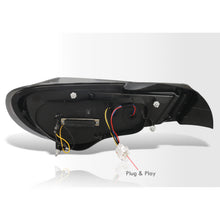 Load image into Gallery viewer, Toyota 86 FRS 2012-2020 / Subaru BRZ 2012-2020 Sequential LED Bar Tail Lights Black Housing Smoke Len White Tube (Version 2)
