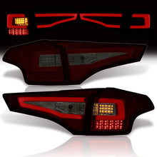 Load image into Gallery viewer, Toyota RAV4 2013-2015 LED Bar Tail Lights Chrome Housing Red Smoke Len White Tube
