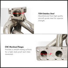 Load image into Gallery viewer, Audi Turbocharged 2.2L 20V T3 Stainless Steel Turbo Manifold

