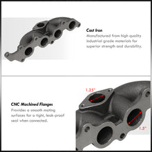 Load image into Gallery viewer, Ford Focus 2.3L 2003-2007 / Mazda 3 2.0L 2.3L 2004-2006 Cast Iron Turbo Manifold
