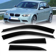 Load image into Gallery viewer, BMW 3 Series E90 2006-2011 4 Door Tape On Window Visors
