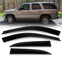 Load image into Gallery viewer, Cadillac Escalade ESV EXT 2002-2006 / Chevrolet Tahoe 2000-2006 / GMC Yukon 2000-2006 4 Door Tape On Window Visors
