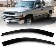 Load image into Gallery viewer, Chevrolet Silverado 1999-2006 / GMC Sierra 1999-2006 Regular Cab 2 Door Tape On Window Visors
