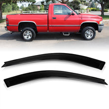 Load image into Gallery viewer, Dodge Ram 1500 1994-2001 / Ram 2500 3500 1994-2002 Regular Cab 2 Door Out Channel Window Visors
