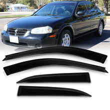 Load image into Gallery viewer, Nissan Maxima 2000-2003 4 Door Tape On Window Visors
