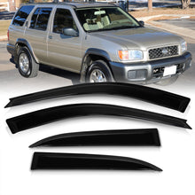 Load image into Gallery viewer, Infiniti QX4 1997-2003 / Nissan Pathfinder 1996-2004 4 Door Tape On Window Visors
