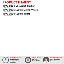 Load image into Gallery viewer, 99-04 Chevrolet Tracker / Suzuki Grand Vitara 1999-2006 / Vitara 1999-2004 4 Door Tape On Window Visors
