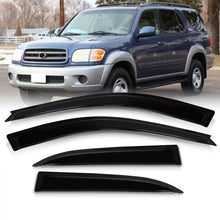 Load image into Gallery viewer, Toyota Sequoia 2001-2007 4 Door Tape On Window Visors
