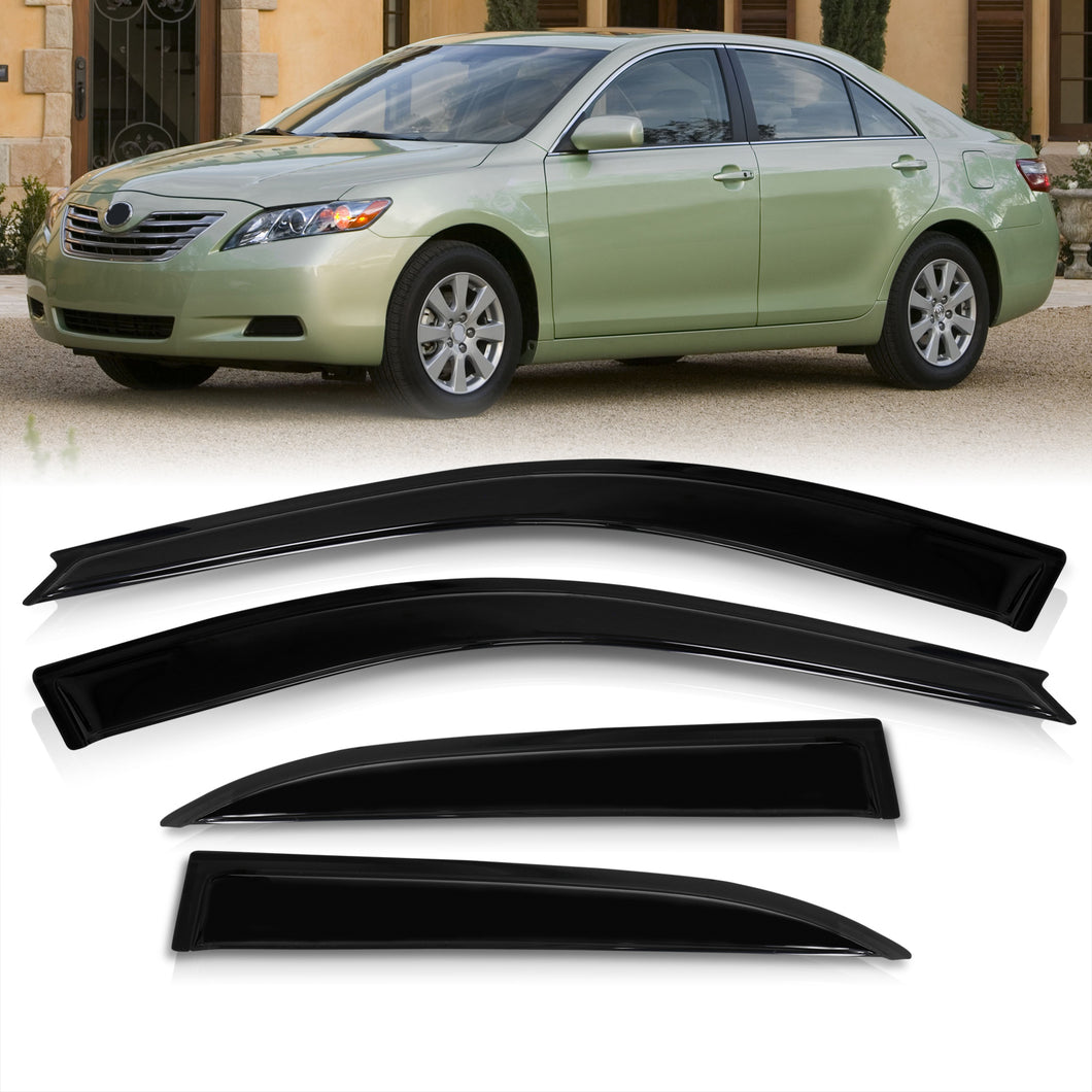 Toyota Camry 2007-2011 4 Door Tape On Window Visors