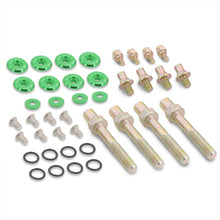 Load image into Gallery viewer, JDM Sport Acura Honda B-Series B16 B17 B18 B20 Low Profile Valve Cover Washers Bolt Kit Green
