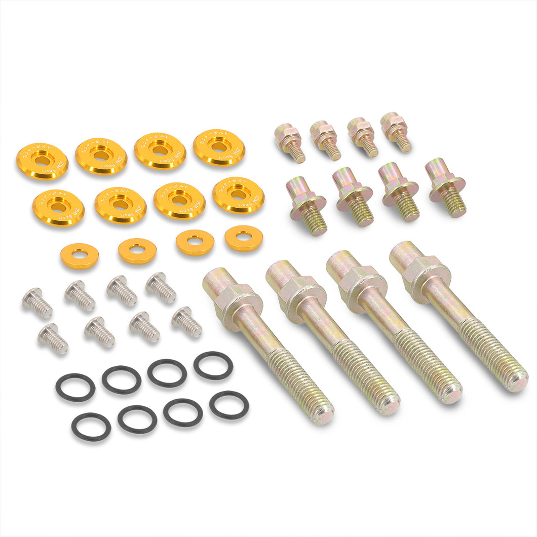 JDM Sport Acura Honda B-Series B16 B17 B18 B20 Low Profile Valve Cover Washers Bolt Kit Gold