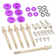 Load image into Gallery viewer, JDM Sport Acura Honda K-Series K20 K24 Low Profile Valve Cover Washers Bolt Kit Purple
