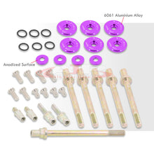 Load image into Gallery viewer, JDM Sport Acura Honda K-Series K20 K24 Low Profile Valve Cover Washers Bolt Kit Purple
