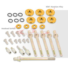 Load image into Gallery viewer, JDM Sport Acura Honda K-Series K20 K24 Low Profile Valve Cover Washers Bolt Kit Gold
