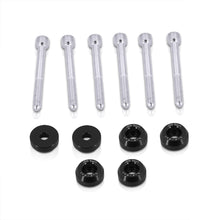 Load image into Gallery viewer, JDM Sport Acura Integra 1990-2001 / Honda Civic 1988-2000 / CRX 1988-1991 / Del Sol 1993-1997 Rear Lower Control Arms Dress Up Washers Bolt Kit Black
