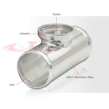 Load image into Gallery viewer, Universal 2.5&quot; SSQV / SSQ Flange Blow Off Valve BOV Adapter Pipe
