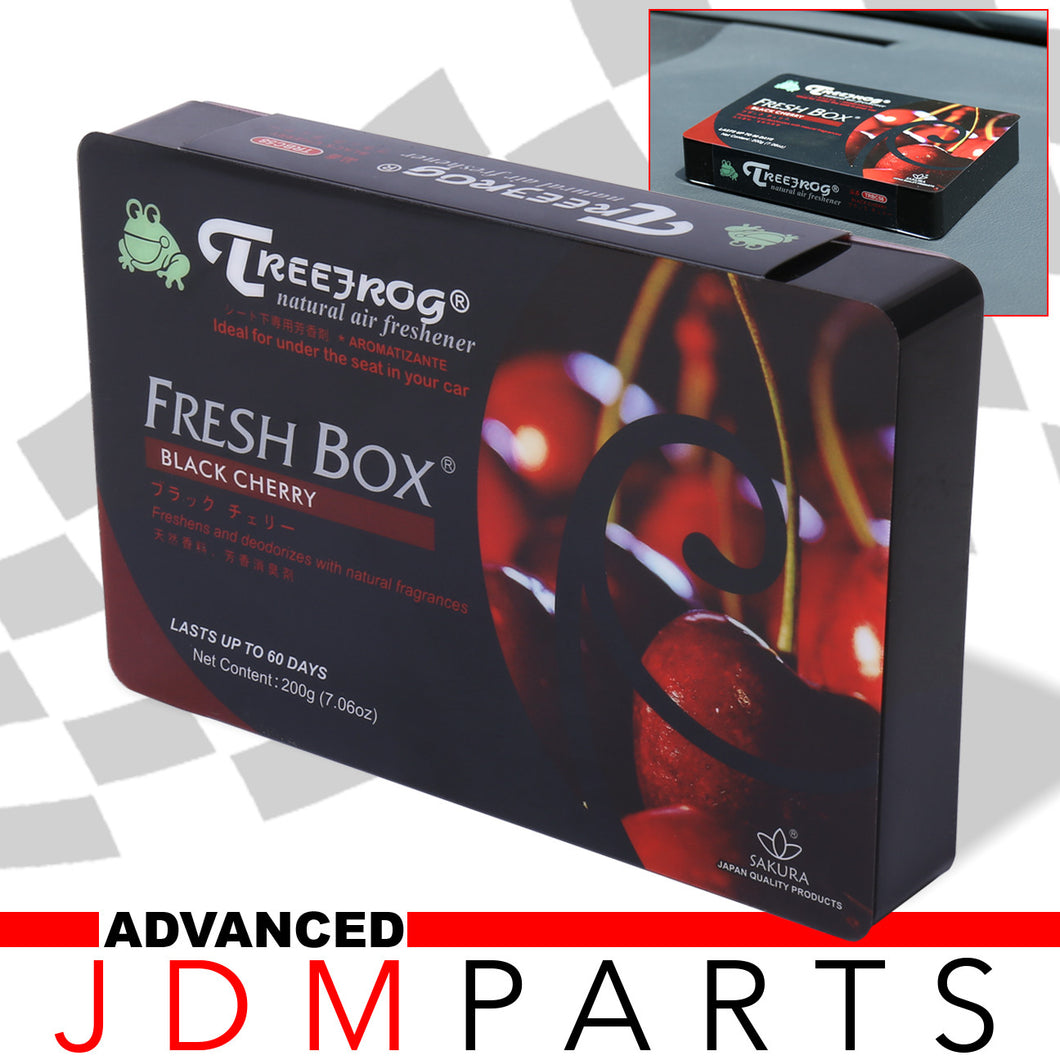 TreeFrog Xtreme Black Cherry Under Seat Gel Air Freshener (Black/Red)