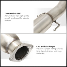 Load image into Gallery viewer, Honda Civic Hatchback 1992-1995 N1 Style Stainless Steel Catback Exhaust System Gunmetal (Piping: 2.5&quot; / 65mm to 3.0&quot; / 76mm | Tip: 4.5&quot;)
