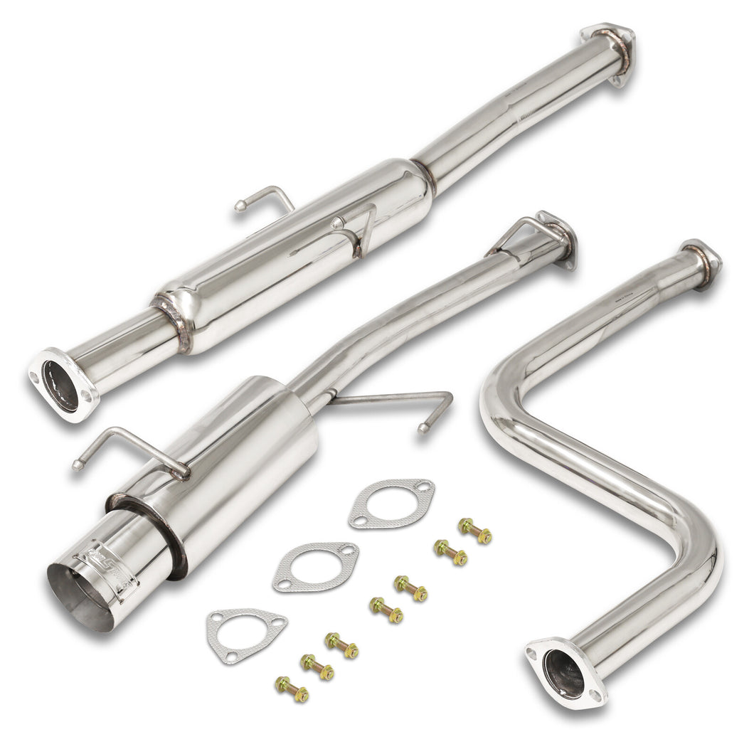 Honda Prelude 1992-1996 N1 Style Stainless Steel Catback Exhaust System (Piping: 2.25