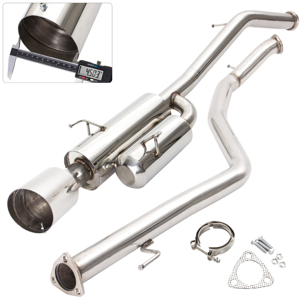 Honda CRZ 2010-2016 Hi-Power Style Stainless Steel Catback Exhaust System (Piping: 2.5