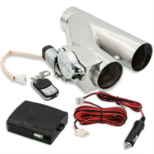 Load image into Gallery viewer, Universal 2.5&quot; / 65mm Electric Exhaust Pipe Cut Out Valve Kit
