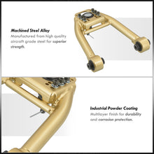 Load image into Gallery viewer, Honda Civic 1996-2000 Front Upper Tubular Control Arms Camber Kit Gold

