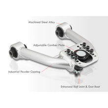 Load image into Gallery viewer, Honda Civic 1996-2000 Front Upper Tubular Control Arms Camber Kit Silver
