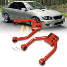 Load image into Gallery viewer, Lexus IS300 2001-2005 Front Upper Tubular Control Arms Camber Kit Red
