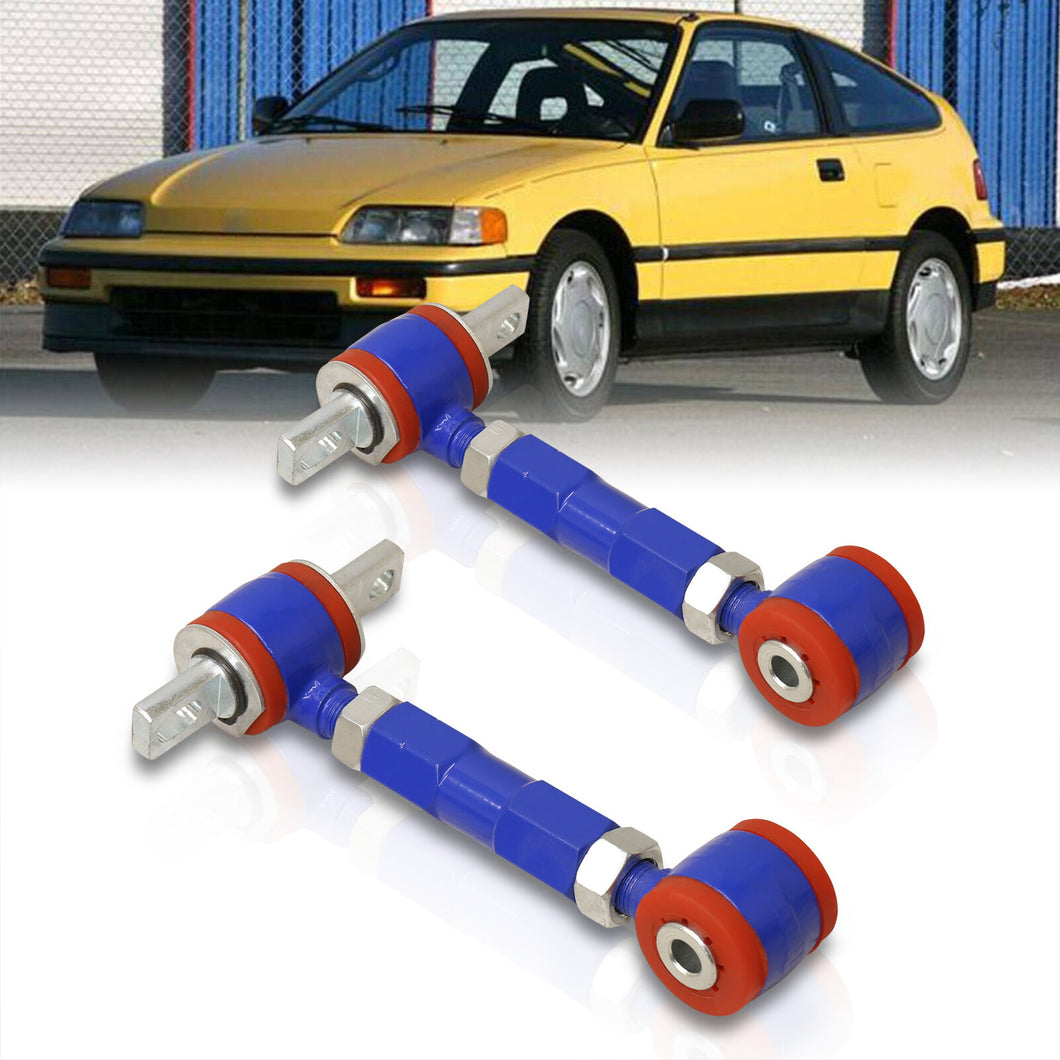 Acura Integra 1990-2001 / Honda Civic 1988-2000 / CRX 1988-1991 / Del Sol 1993-1997 Rear Control Arms Camber Kit Blue (Version 2)