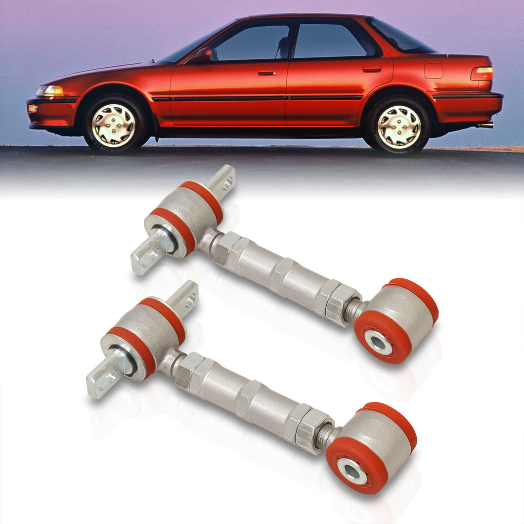 Acura Integra 1990-2001 / Honda Civic 1988-2000 / CRX 1988-1991 / Del Sol 1993-1997 Rear Control Arms Camber Kit Silver (Version 2)