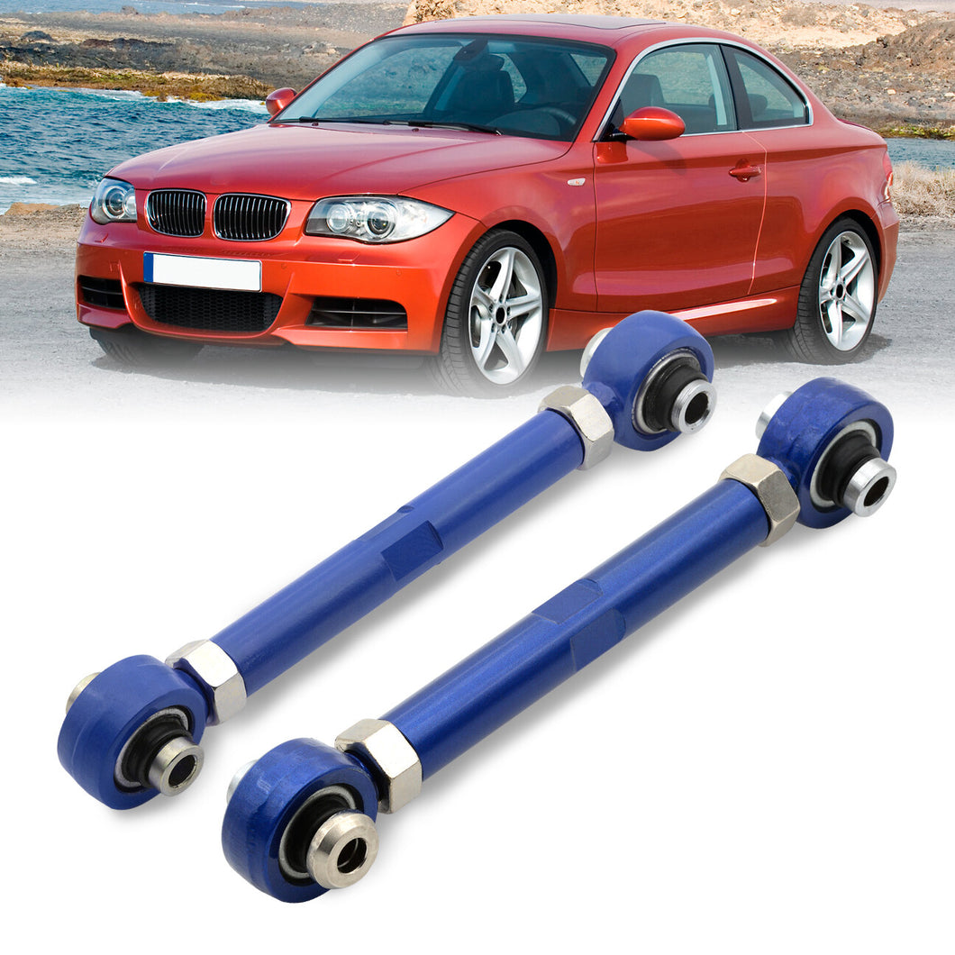 BMW 3 Series E90 E92 E93 RWD 2006-2011 / 1 Series E82 E88 RWD 2008-2013 Rear Control Arms Camber Kit Blue (Will Not Fit M3 & 1M Models)