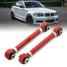 Load image into Gallery viewer, BMW 3 Series E90 E92 E93 RWD 2006-2011 / 1 Series E82 E88 RWD 2008-2013 Rear Control Arms Camber Kit Red (Will Not Fit M3 &amp; 1M Models)
