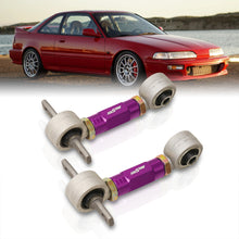 Load image into Gallery viewer, Acura Integra 1990-2001 / Honda Civic 1988-2000 / CRX 1988-1991 / Del Sol 1993-1997 Rear Control Arms Camber Kit Purple (Version 4)

