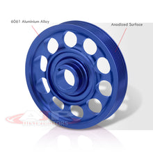 Load image into Gallery viewer, Acura Honda K-Series K20 K24 Underdrive Crank Pulley Blue
