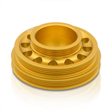 Load image into Gallery viewer, Honda Civic 1988-2000 / CRX 1988-1991 / Del Sol 1993-1997 D-Series D15 D16 Underdrive Crank Pulley Gold
