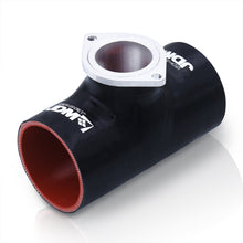 Load image into Gallery viewer, 2.5&quot; Greddy Style Blow Off Valve Adapter Silicone Coupler Black
