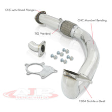 Load image into Gallery viewer, Acura RSX 2002-2006 / Honda Civic SI 2002-2005 3&quot; Top Mount T3/T4 Turbo Downpipe
