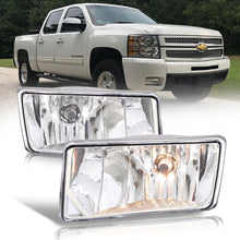Load image into Gallery viewer, Chevrolet Avalanche Silverado Suburban Tahoe 2007-2013 Front Fog Lights Clear Len (No Switch &amp; Wiring Harness)
