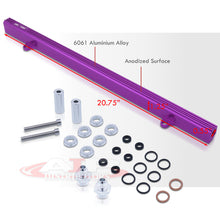 Load image into Gallery viewer, Nissan RB25 RB25DETT Fuel Injector Rail Purple
