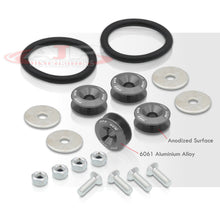 Load image into Gallery viewer, Universal Bumper Quick Release Fasteners Gunmetal
