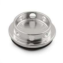 Load image into Gallery viewer, Toyota Aluminum Round Circle Hole Style Oil Cap Silver
