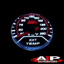 Load image into Gallery viewer, Universal JDM Sport 2&quot; / 52mm Analog Exhaust Gas Temperature Gauge

