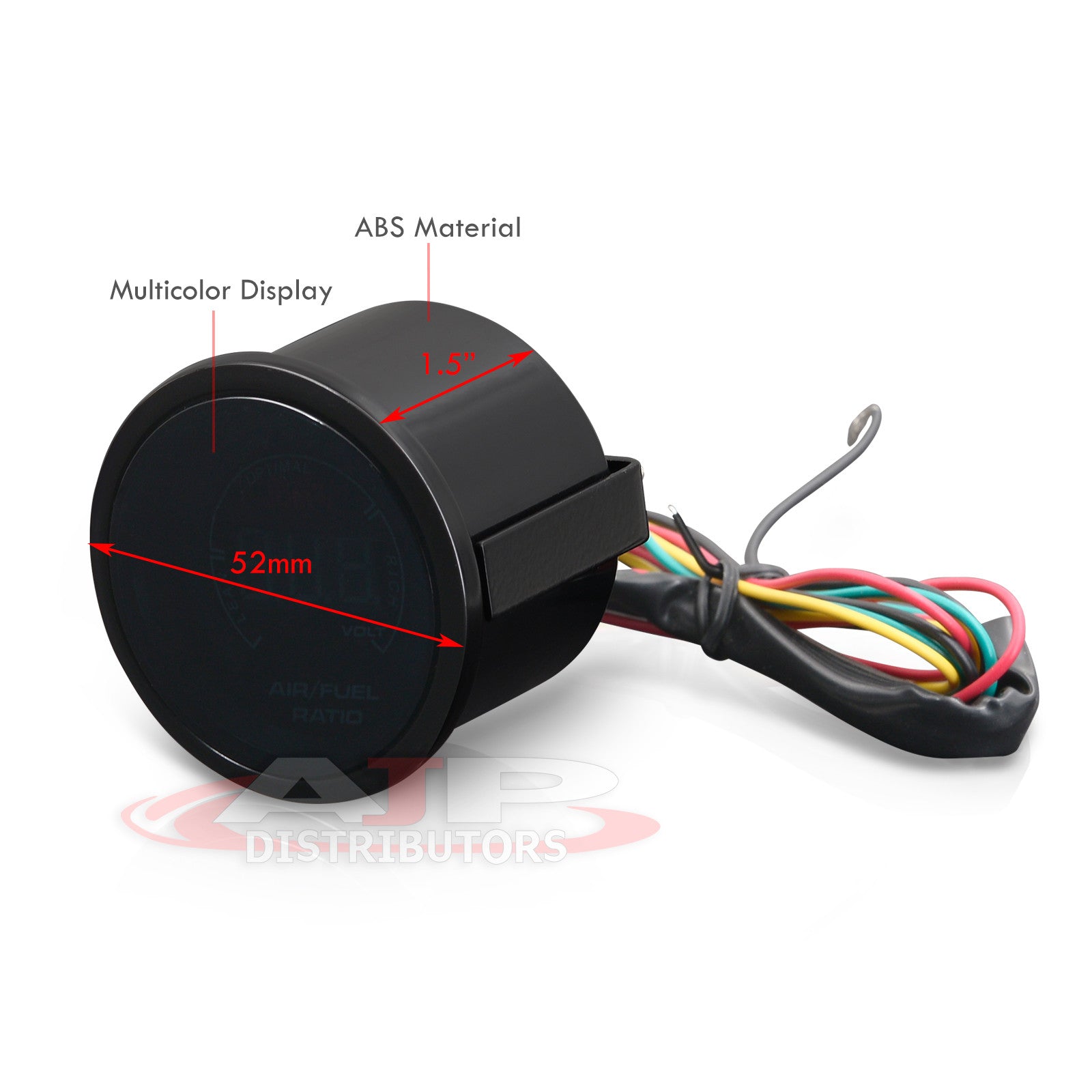 Boost Gauge Kit Afr Meter 52mm ABSOPRO 2