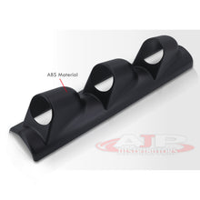 Load image into Gallery viewer, Universal 2" / 52mm Driverside Pillar Triple Gauge Pod Black
